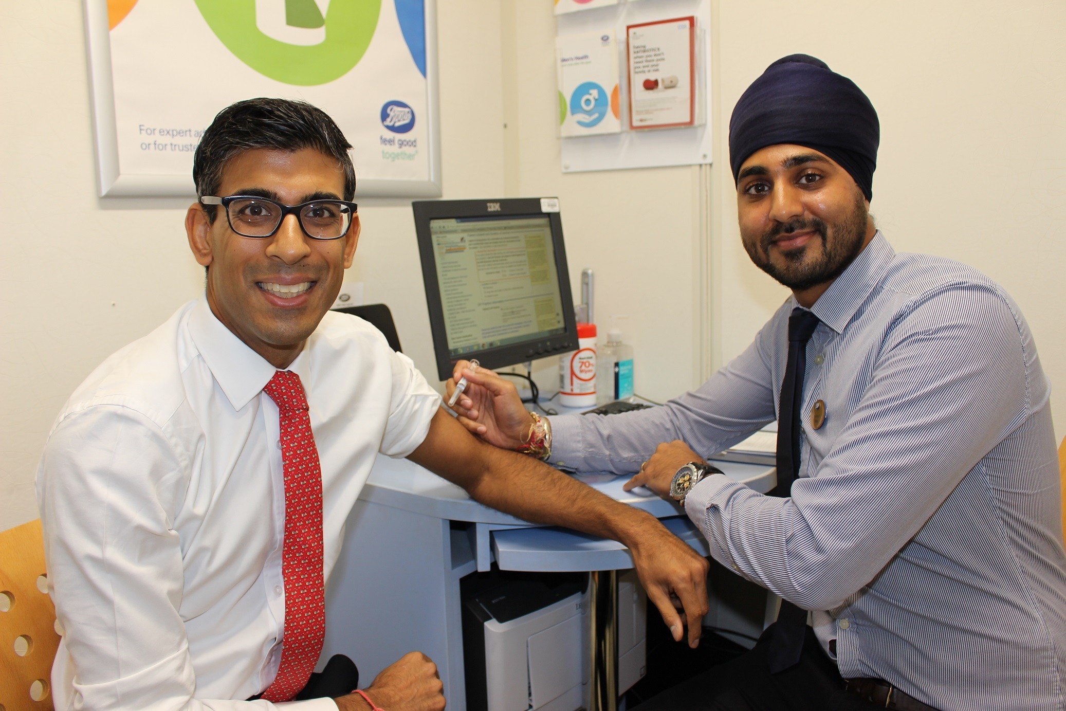 rishi-sunak-urges-constituents-to-get-free-flu-jab-rishi-sunak